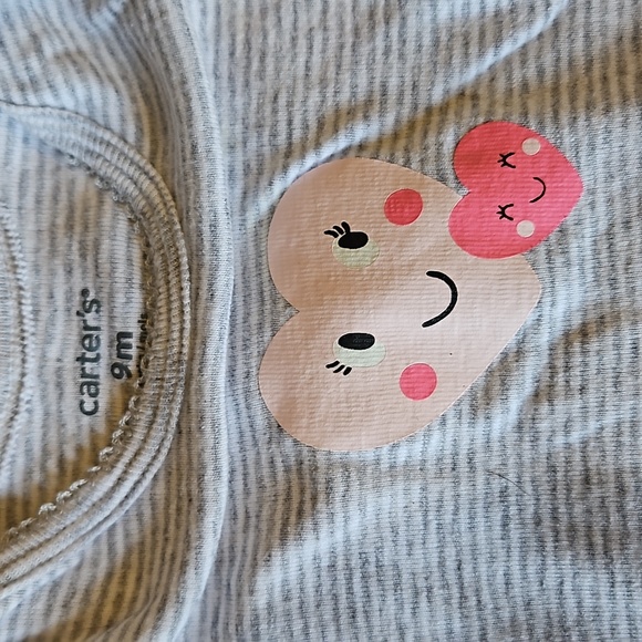 Infant Girl's Lot of 4 Carter's Body Suits 9 Months T12 - Picture 9 of 13